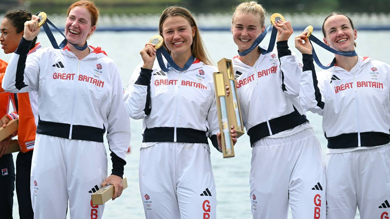 Dem Vater sei Dank: Britische Gold-Ruderin erfüllt Jugendtraum