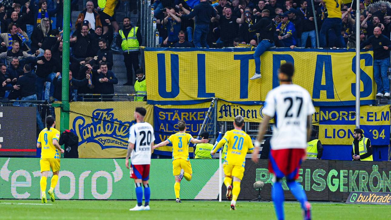 Inklusive Eigentor: HSV patzt gegen Braunschweig