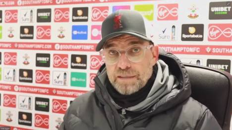 Jürgen Klopp macht sich nach der überraschenden Niederlage gegen Southampton Sorgen. Erstmals seit Mai 2018 konnten die Reds in zwei Spielen in Folge nicht treffen.