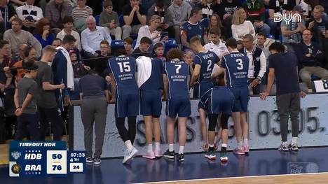 Heidelberg-Coach Danny Jansson war in der Partie gegen die Löwen Braunschweig deutlich unzufrieden mit der Leistung seiner Mannschaft. In einer Ansage ließ er seinem Frust freien Lauf.