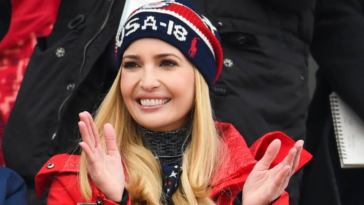 Auch eine Staatsfrau gibt sich die Ehre. Ivanka Trump, Beraterin und Tochter von US-Präsident Donald Trump, schenkt den olympischen Athleten Applaus und ihr schönstes Lächeln