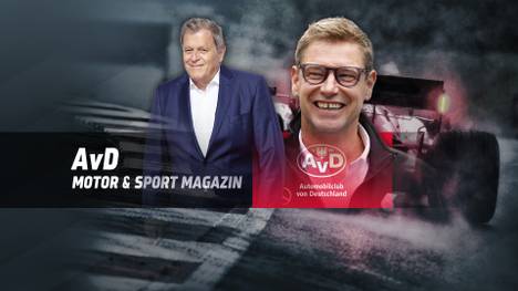 Norbert Haug (l.) und Bernd Mayländer sind beim AvD Motor und Sport Magazin zu Gast