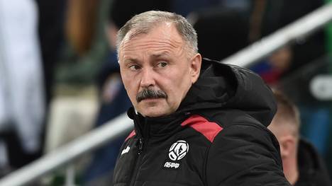 Igor Kriushenko ist seit März 2017 Trainer der weißrussischen Nationalmannschaft