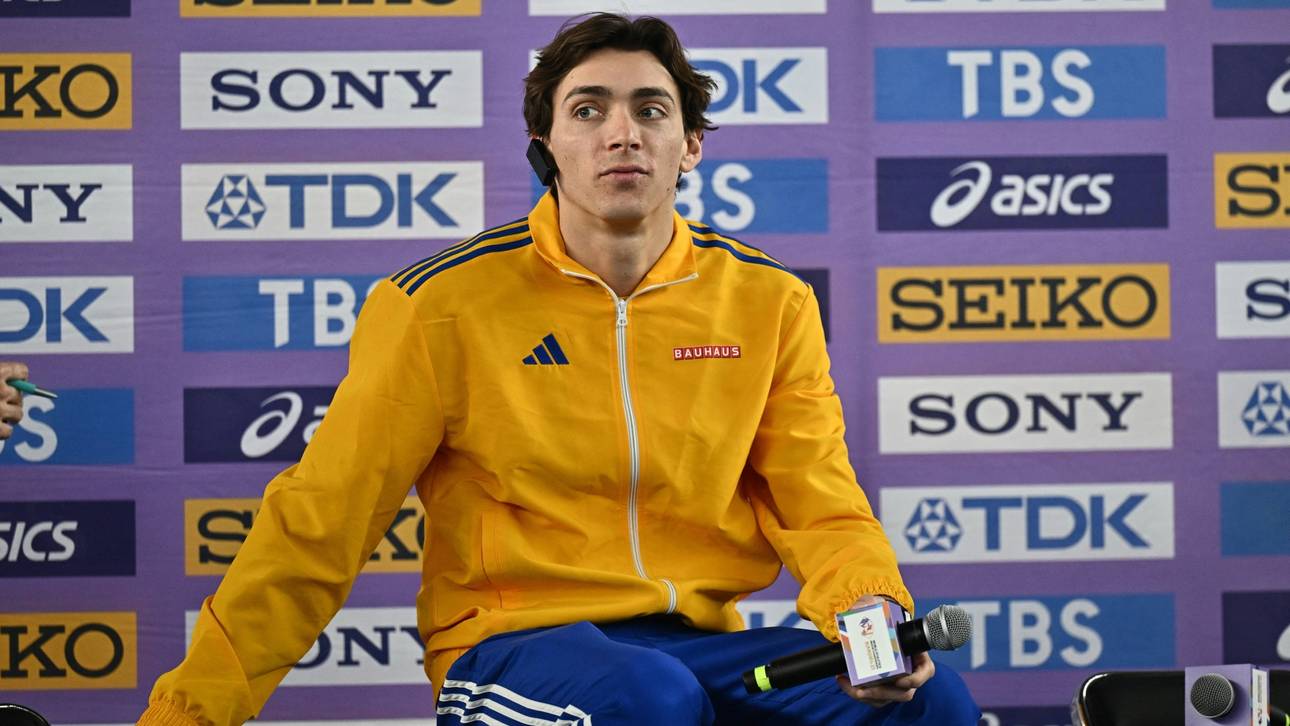 Duplantis vor 100. Sprung über die Sechs-Meter-Marke