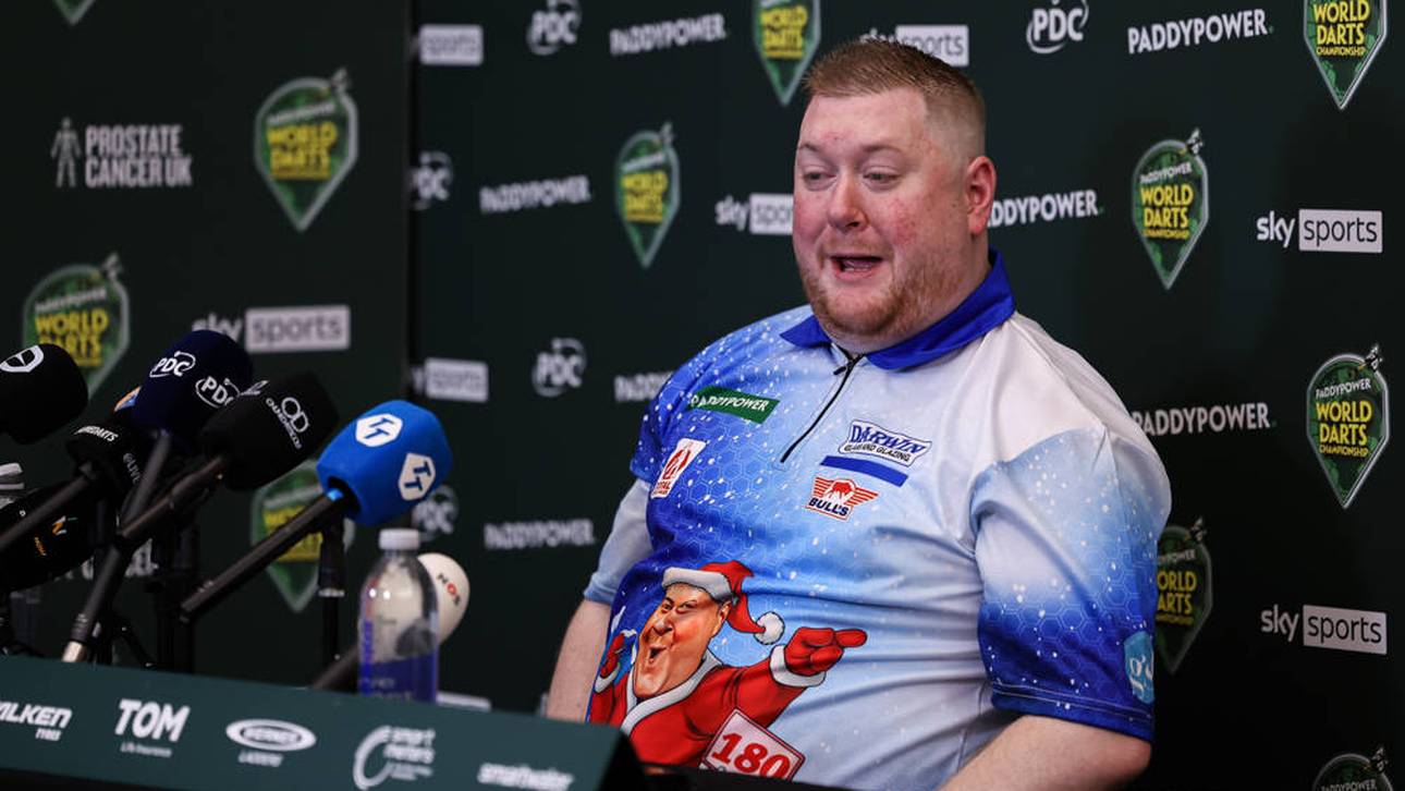 „Ich hasse es“: Irrer Darts-Auftritt