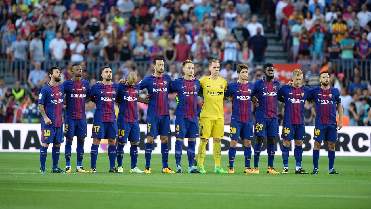 Emotional: Barca gedenkt Opfern