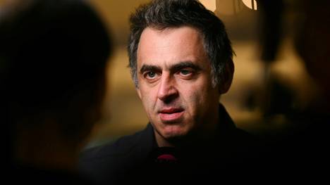 Ronnie O'Sullivan at the ‍table