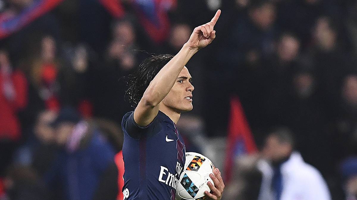 Edinson Cavani (PSG): von 85 auf 86