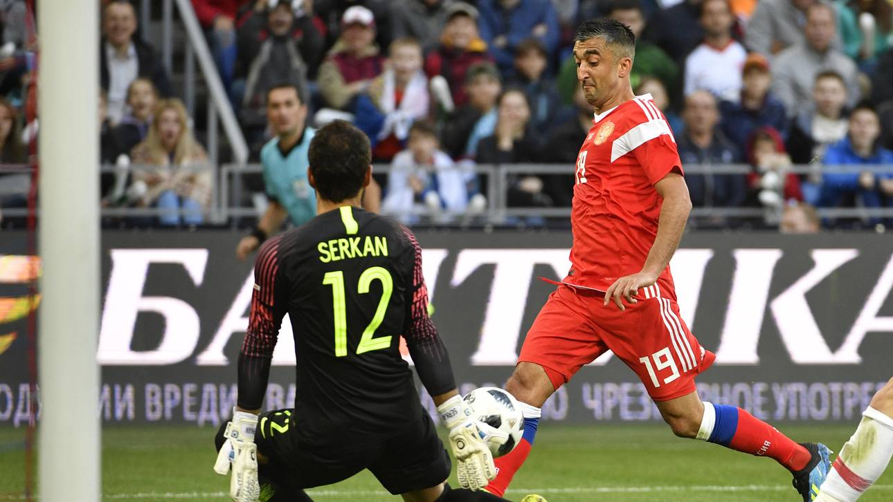 Russland verpatzt WM-Generalprobe