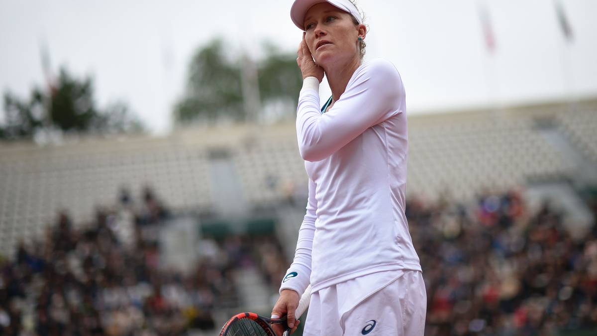 ... das australische Kraftpaket Samantha Stosur, immerhin Siegerin der French Open von 2006