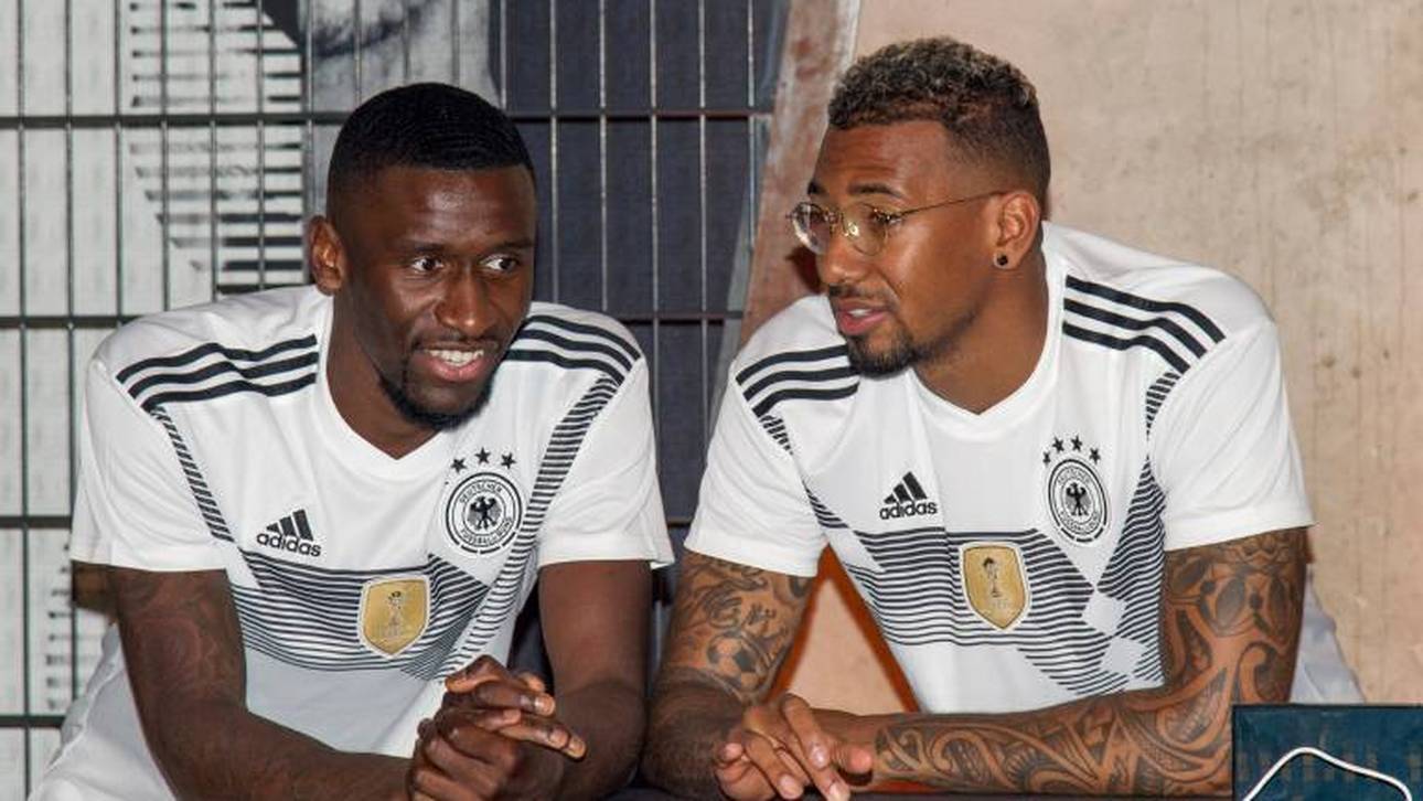 Antonio Rüdiger und Jérôme Boateng spielten zusammen für Deutschland