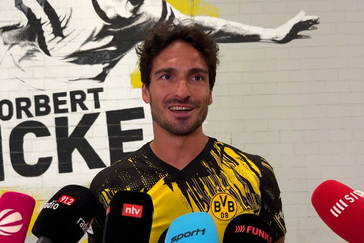 Mats Hummels spricht nach seinem Abschiedsspiel für Borussia Dortmund über seine Emotionen.