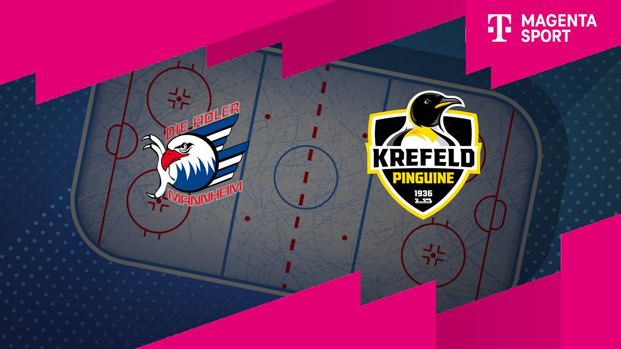 Adler Mannheim - Krefeld Pinguine (Highlights)