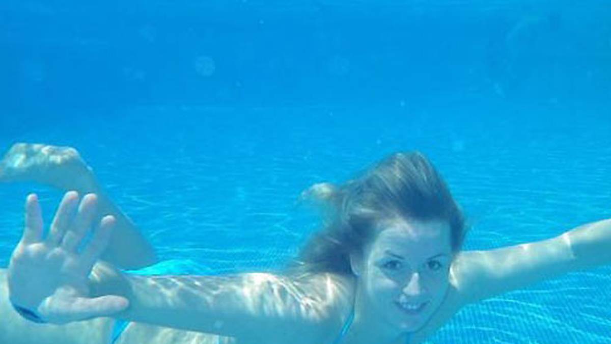 Heike Beier taucht neben dem Feld mal gerne ab. Auf dem Feld versteckt sich die Angreiferin nicht (Copyright: facebook@heikebeier)