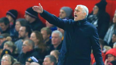 Jose Mourinho von Manchester United ist nicht gut auf seine Spieler zu sprechen