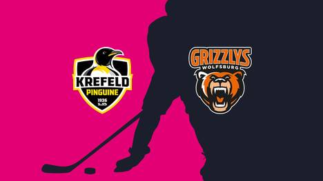 Krefeld Pinguine - Grizzlys Wolfsburg: Tore und Highlights | PENNY DEL