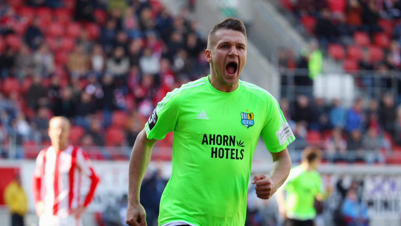 Chemnitz macht Druck auf Spitzenduo