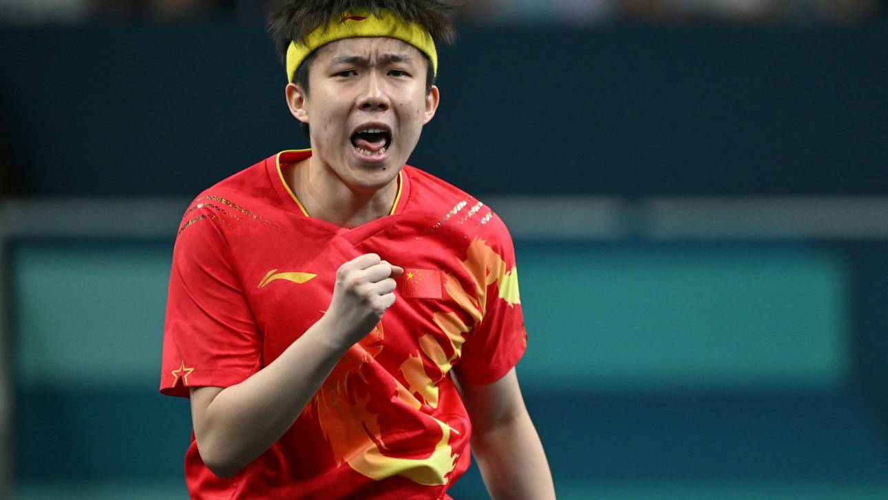 Tischtennis: China im Finale für Schweden zu stark