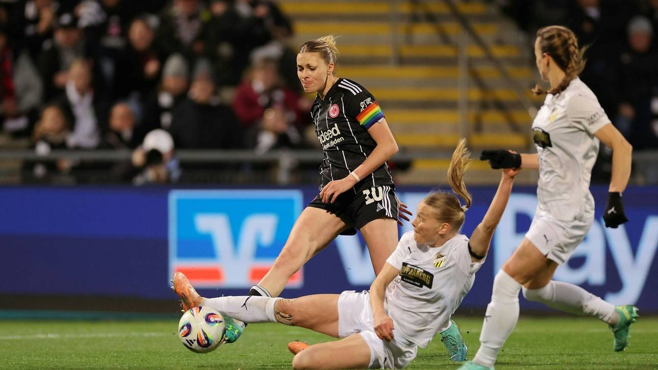 Frankfurts Finaltraum in weiter Ferne