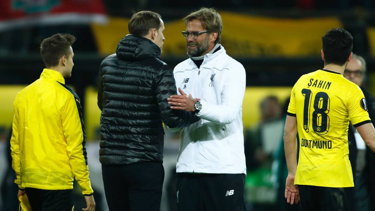 Am Donnerstag trifft Klopp mit den Reds auf seine frühere große Liebe, den BVB. Hier begrüßt im Hinspiel des Europa-League-Viertelfinals Dortmunds Trainer Thomas Tuchel. SPORT1 überträgt die Europa League ab 19 LIVE im TV, in unserem Sportradio SPORT1.fm und im LIVETICKER. Zur Einstimmung lohnt der Blick auf Liverpools reiche Klubgeschichte 