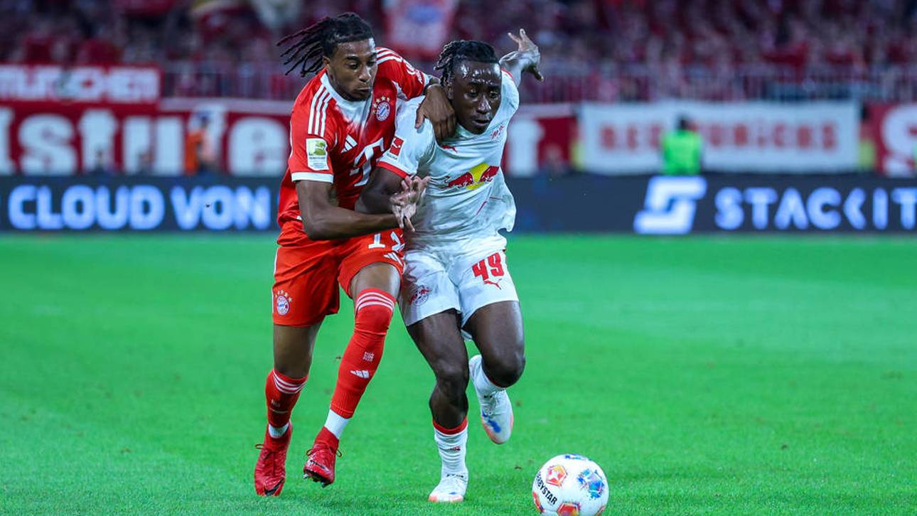 Yan Diomande (r.) und Michael Olise (l.) zählen zu den besten Flügelspielern der Bundesliga