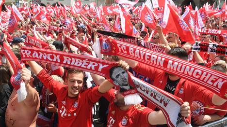 Viele Fans des FC Bayern München amüsierte die Stichelei gegen 1860