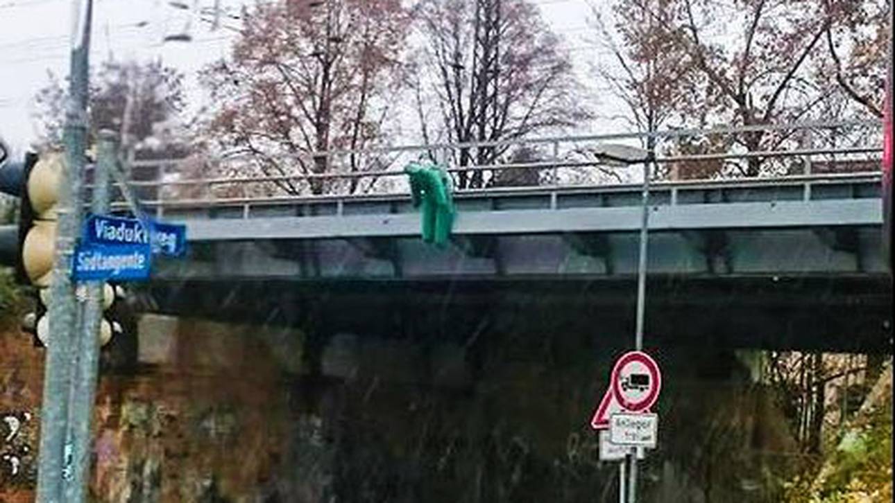 Makabre Aktion vor Leipzig-Derby