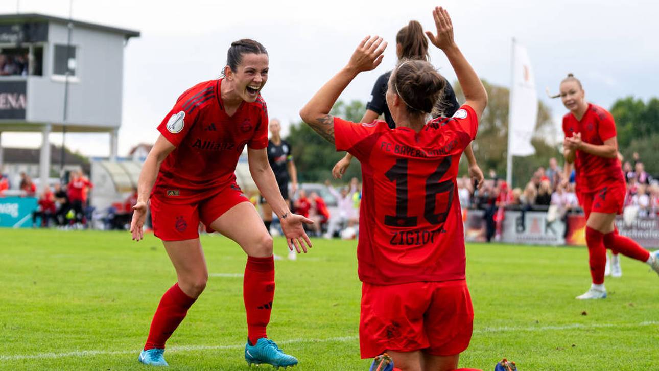 Die Frauen des FC Bayern München hatten beim 6:0-Erfolg über den FC Sand keinerlei Probleme