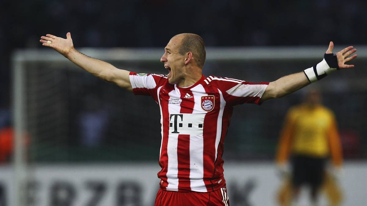 Mit zwölf Toren und zehn Vorlagen gehörte Arjen Robben zu den wichtigsten Spielern der Münchner in der Saison 10/11.
