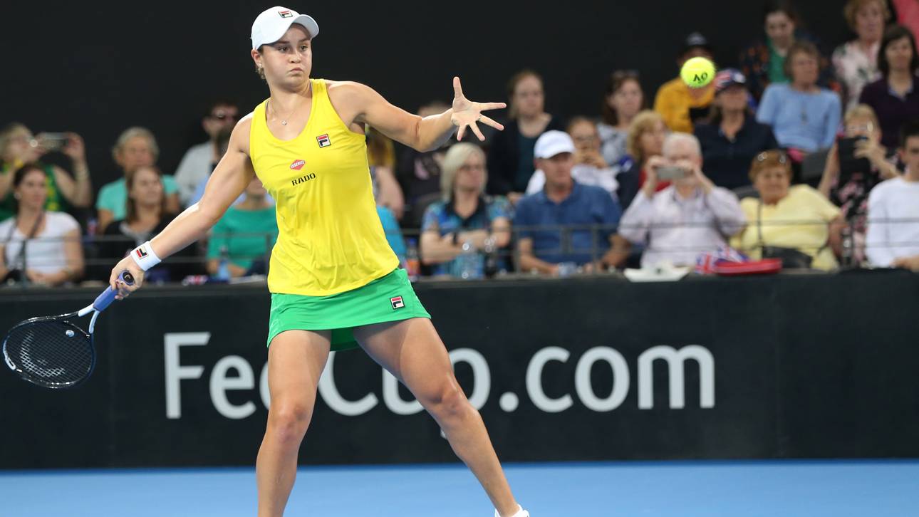 Barty gleicht für Australien aus