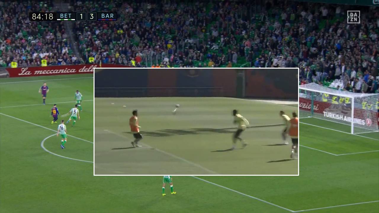 Fast! Lionel Messi kopiert sein Traumtor aus dem Spiel gegen Betis Sevilla