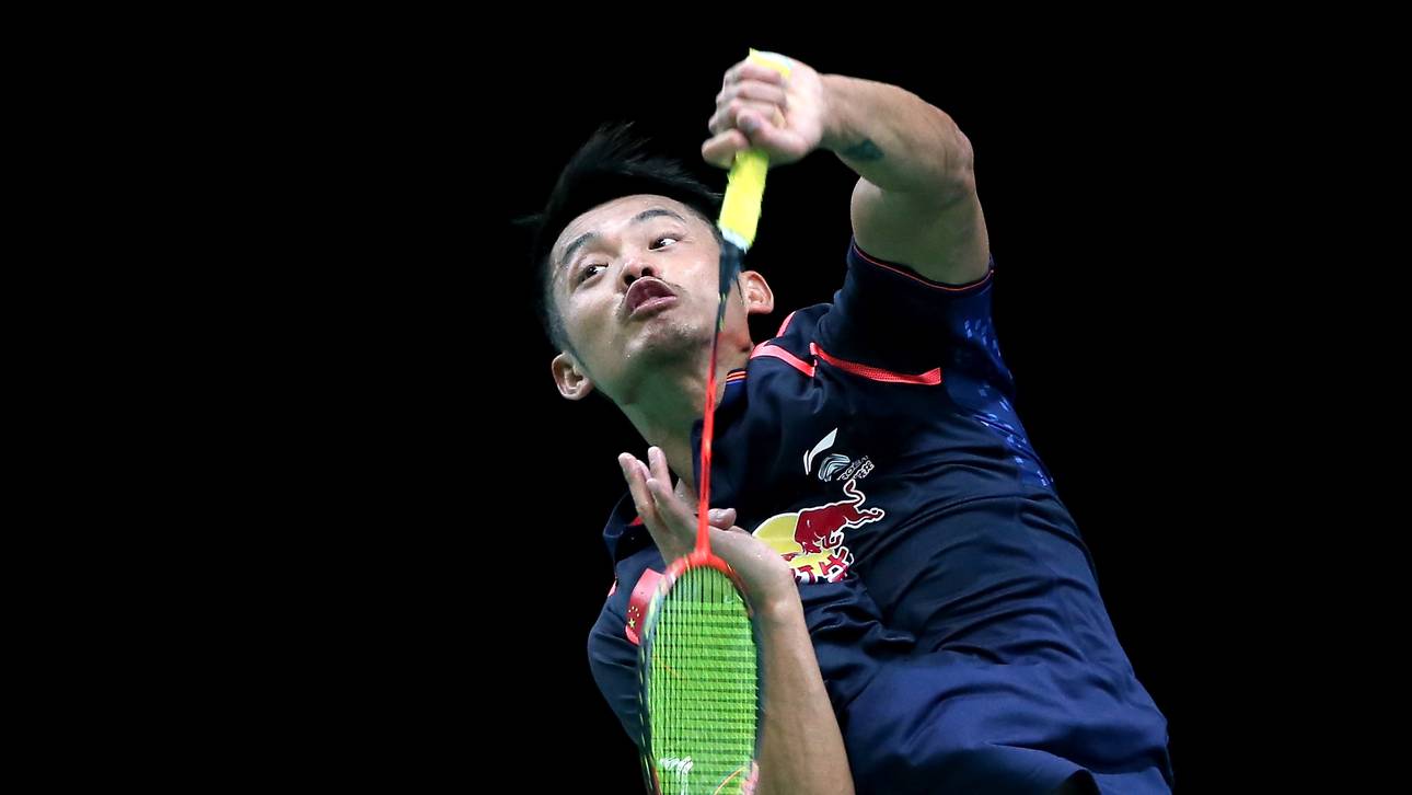 Lin Dan im Finale der German Open