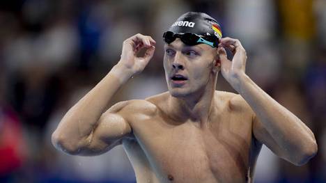 Josha Salchow hat einen deutschen Rekord im Schwimmen aufgestellt