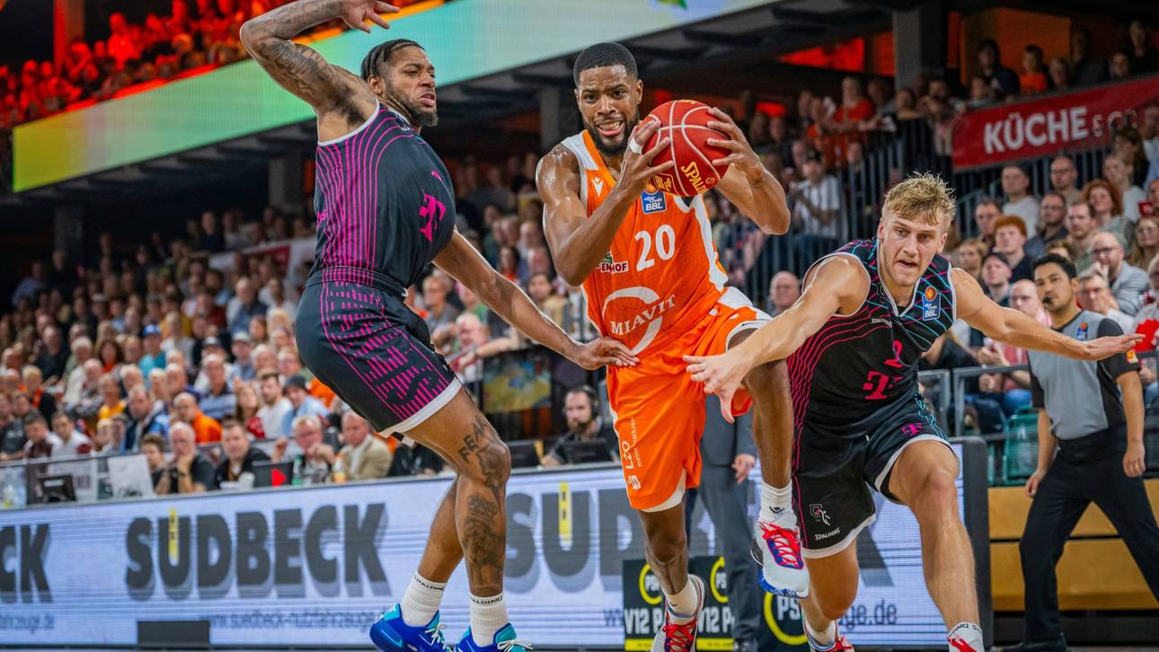 CL-Sieger Bonn patzt bei BBL-Auftakt