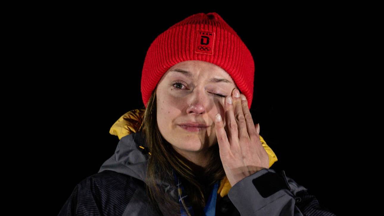 Bei Laura Nolte überwog zunächst die Enttäuschung über das verpasste Gold