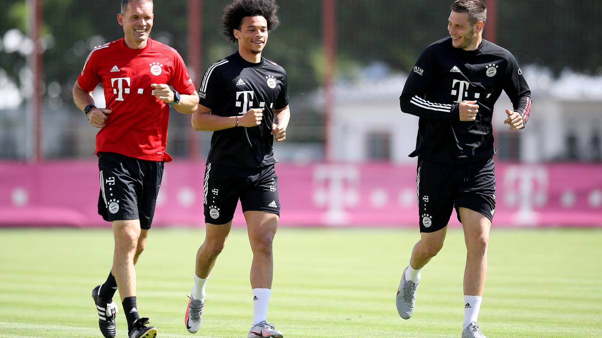 FC Bayern München: Leroy Sané und Niklas Süle trainieren zusammen