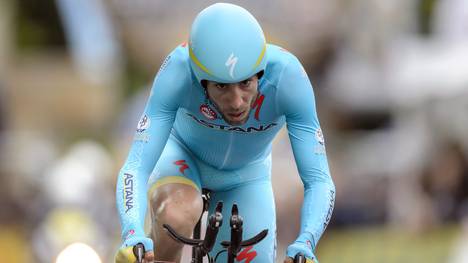 Tour-de-France-Sieger Vincenzo Nibali fährt für Astana