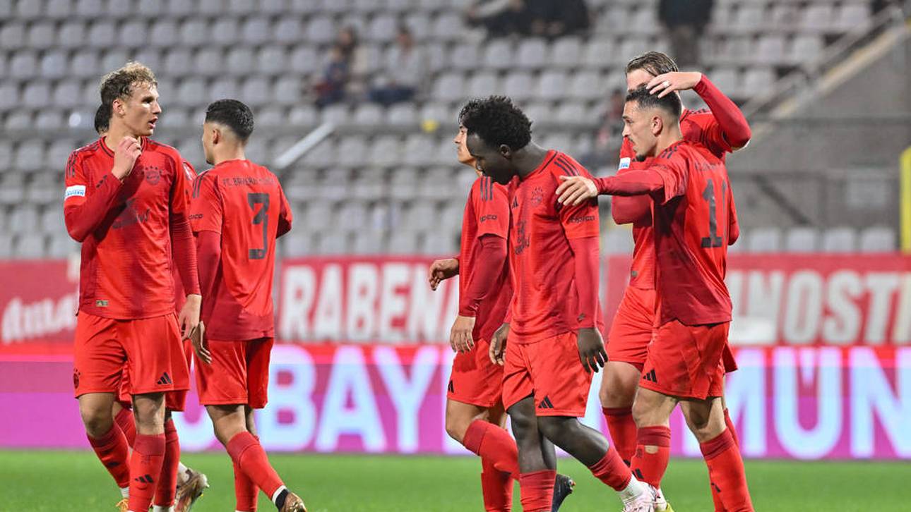 Der FC Bayern II bezwingt Illertissen knapp