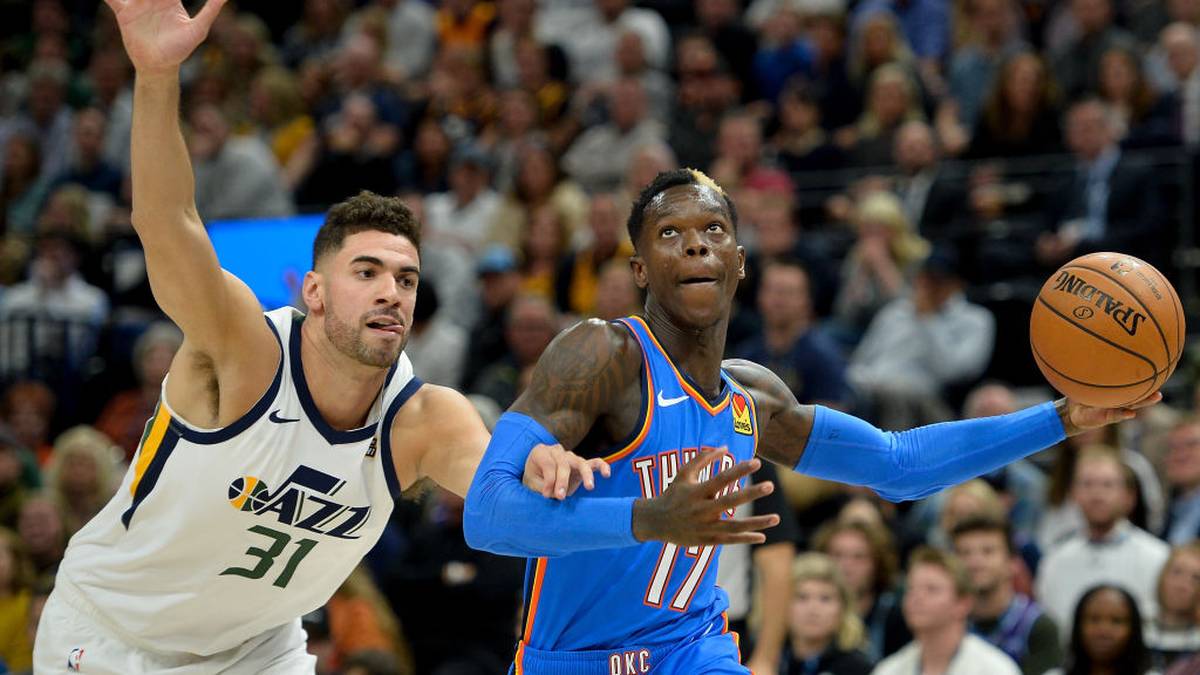 PLATZ 20 - OKLAHOMA CITY THUNDER (1,575 Milliarden): Nur die zweitkleinste Wertsteigerung verbucht die Mannschaft um Dennis Schröder. Der Abgang von Paul George und Russell Westbrook im Sommer hilft in dieser Hinsicht sicher auch nicht