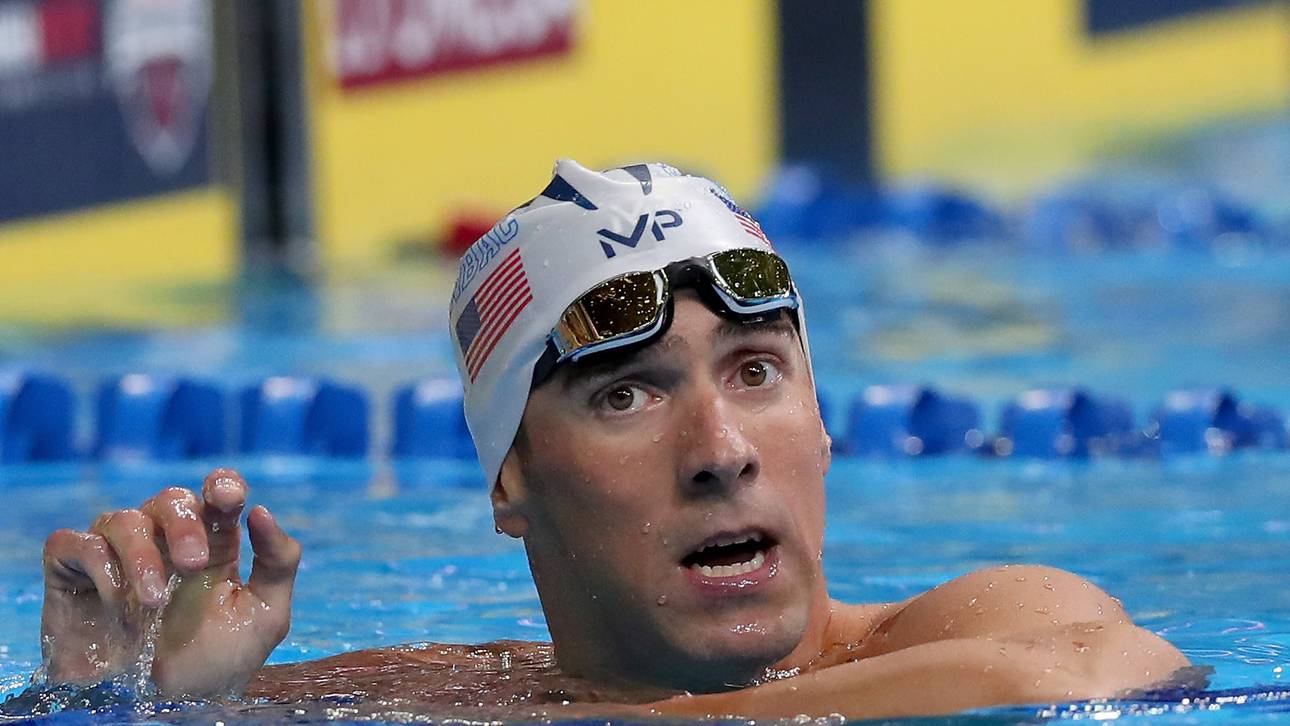 Rekordmann Phelps auf Abschiedstour