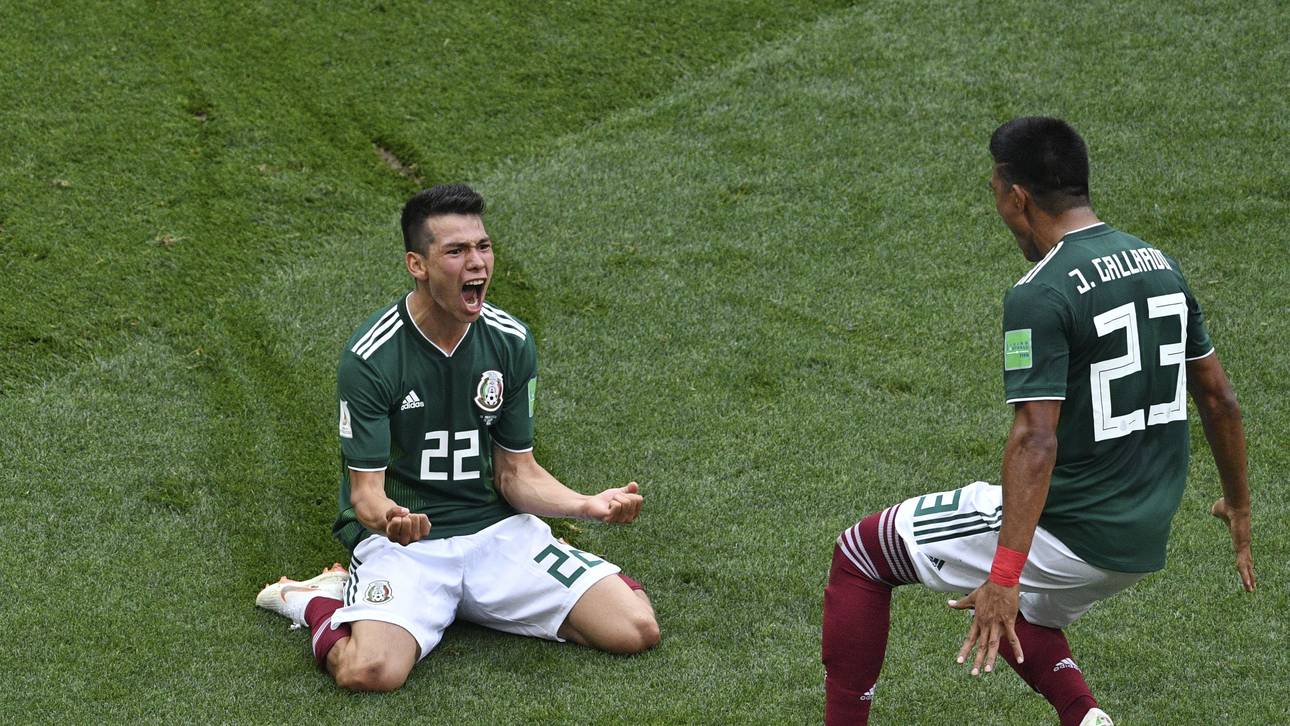 Mexiko mit Lozano gegen Südkorea