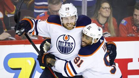 Leon Draisaitl kämpft mit den Edmonton Oilers um den Einzug ins Stanley-Cup-Finale