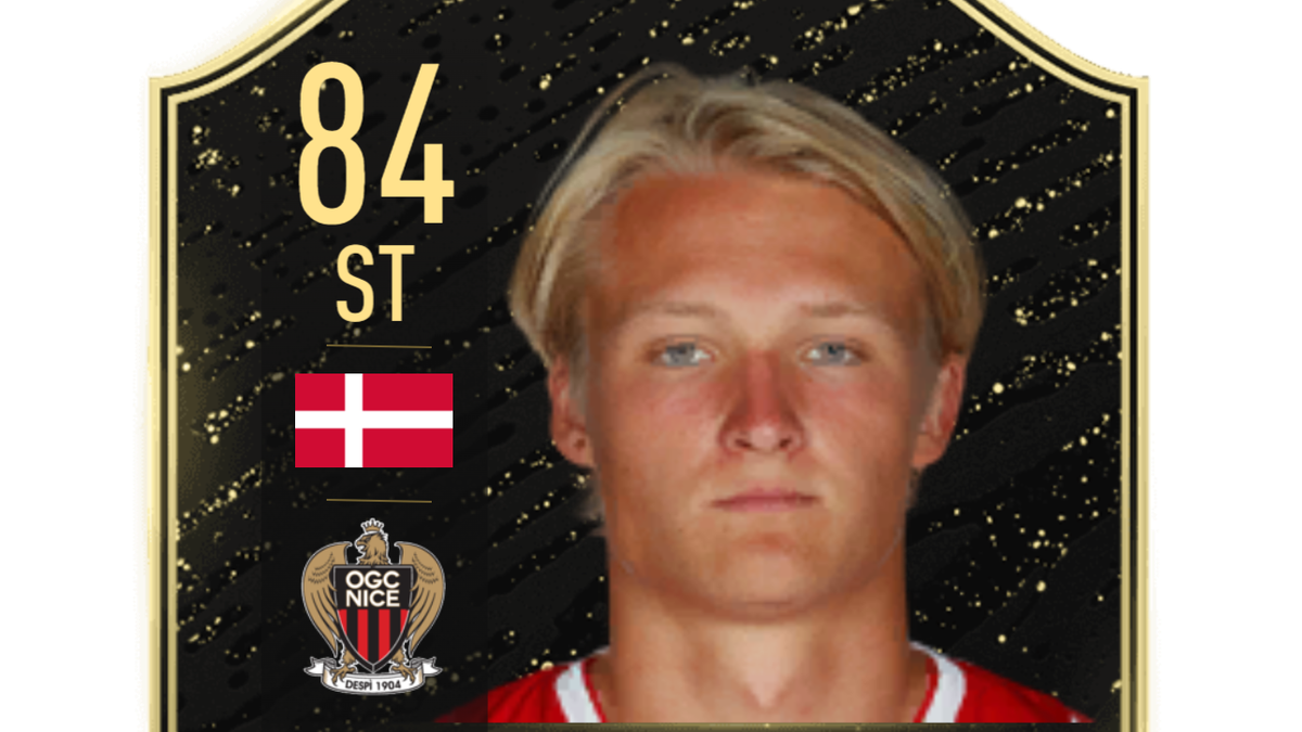 Kasper Dolberg (OGC Nizza), Sturm: 84