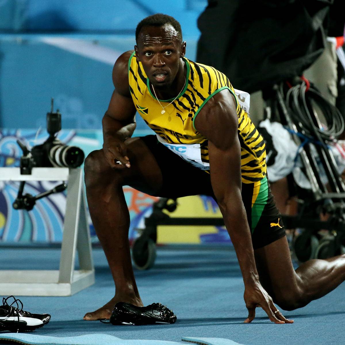 Superstar Usain Bolt Bangt Um Start Bei Leichtathletik Wm
