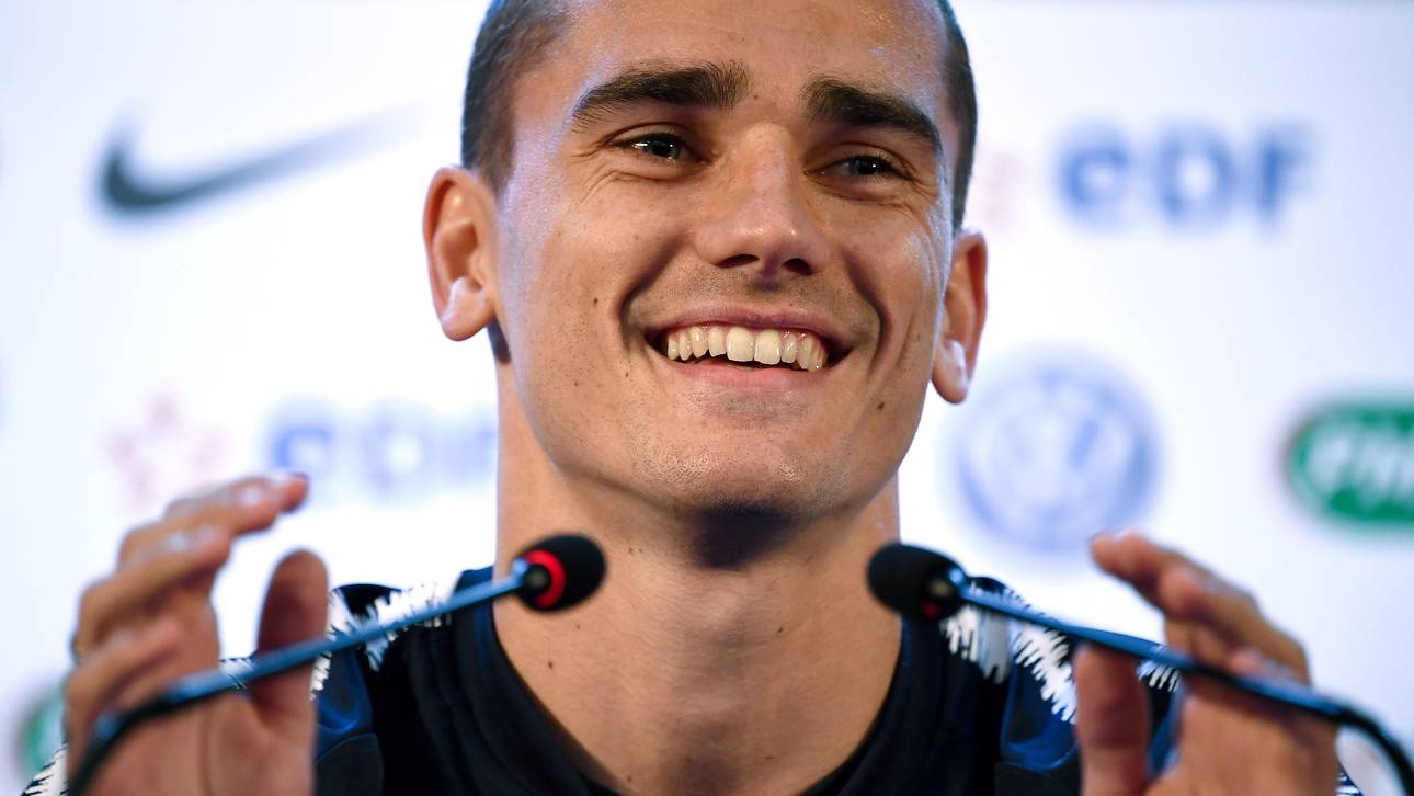 Kuriose Aktion bei Griezmann-PK