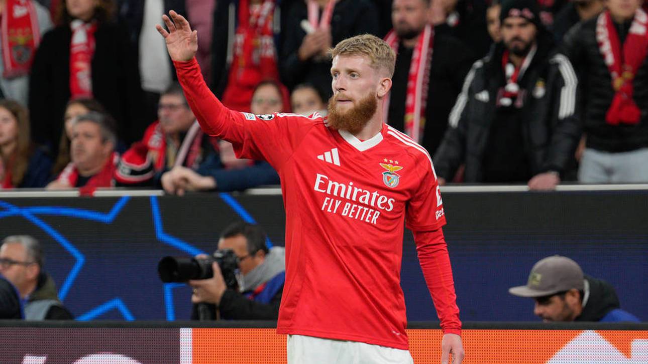 Steht Jan-Niklas Beste vor dem Abschied von Benfica?