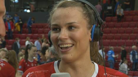 Der SC Potsdam gewinnt das dritte Spiel der Finalserie um die Deutsche Meisterschaft in dramatischer Art und Weise. Sarah van Aalen beschreibt im Interview, was diese Finalserie mit ihr macht.