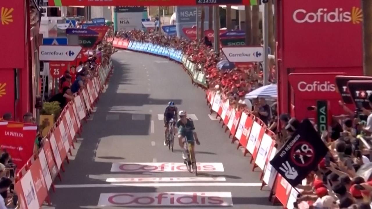 Vuelta: Van Aert triumphiert auf der Ziellinie