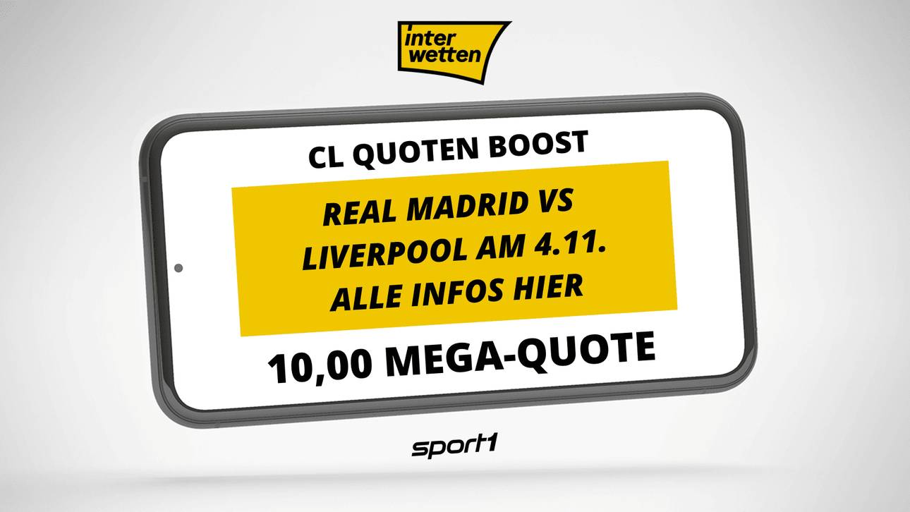 Liverpool vs. Real Madrid: Anfield bebt! Mega-Quote 10,0 auf LFC-Sieg + 100€ Interwetten Bonus