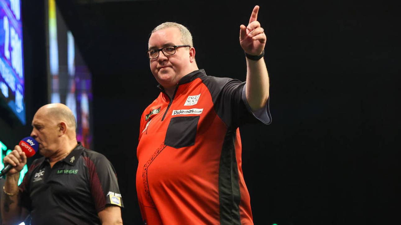 Bunting beendet Darts-Märchen